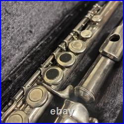 Armstrong 103 B-Foot Open-Hole Flute, with Case. USA. Good Condition