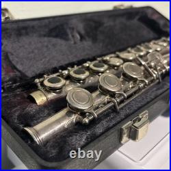 Armstrong 103 B-Foot Open-Hole Flute, with Case. USA. Good Condition