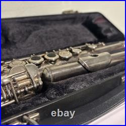 Armstrong 103 B-Foot Open-Hole Flute, with Case. USA. Good Condition