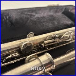 Armstrong 103 B-Foot Open-Hole Flute, with Case. USA. Good Condition