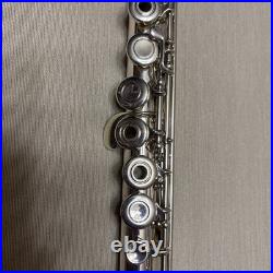 Armstrong 303 Flute Open Hole Sterling Silver Head Thin Joint, B Foot With Case VF Armstrong 303 Flute Open Hole Sterling Silver Head Thin Joint, B Foot With Case VF