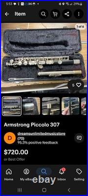 Armstrong 307 Student Piccolo