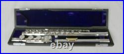 Armstrong 80 Sterling Silver Open Hole Flute with Gold Plated Mouthpiece & Case