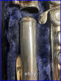 Armstrong #91 Closed Hole Sterling Flute+Piccolo, Fresh Service+Some New Pads