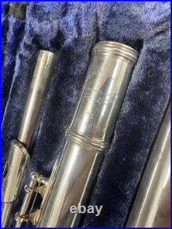 Armstrong #91 Closed Hole Sterling Flute+Piccolo, Fresh Service+Some New Pads