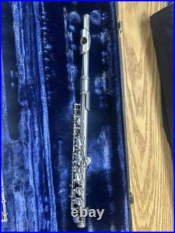 Armstrong #91 Closed Hole Sterling Flute+Piccolo, Fresh Service+Some New Pads