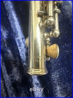 Armstrong #91 Closed Hole Sterling Flute+Piccolo, Fresh Service+Some New Pads