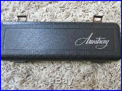 Armstrong Elkhart Piccolo 1814 & Case Silver