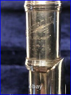 Armstrong Elkhart Piccolo Serial Number 34 63776 with Olds Case