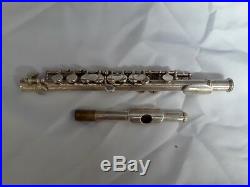 Armstrong Elkhart Piccolo with Armstrong Case Key of C SN# K9851 Silver Plated