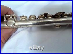 Armstrong Elkhart Piccolo with Armstrong Case Key of C SN# K9851 Silver Plated
