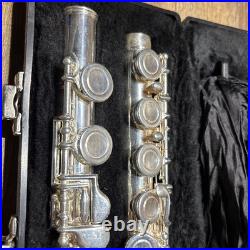 Armstrong Flute Model 104 Silver Plated Body with Solid Silver PCR Headjoint