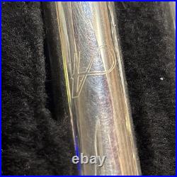 Armstrong Flute Model 104 Silver Plated Body with Solid Silver PCR Headjoint