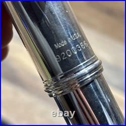 Armstrong Flute Model 104 Silver Plated Body with Solid Silver PCR Headjoint