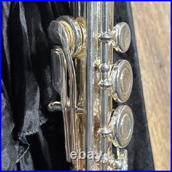 Armstrong Flute Model 104 Silver Plated Body with Solid Silver PCR Headjoint