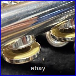 Armstrong Flute Model 104 Silver Plated Body with Solid Silver PCR Headjoint