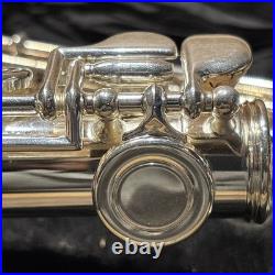 Armstrong Flute Model 104 Silver Plated Body with Solid Silver PCR Headjoint