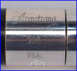 Armstrong Model 308 USA Piccolo Flute Serial Number 7289620