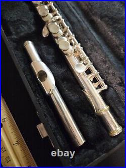 Armstrong Piccolo Model 290 Sterling Silver Superb Gold Gild Grade A Armstrong Piccolo Model 290 Sterling Silver Superb Gold Gild Grade A