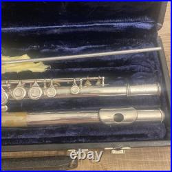 Artley 18-0 Flute 427170 Nogales Ariz Silver Tone with Case Free Shipping
