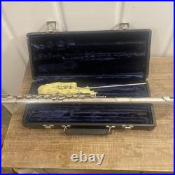 Artley 18-0 Flute 427170 Nogales Ariz Silver Tone with Case Free Shipping