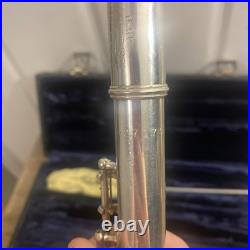 Artley 18-0 Flute 427170 Nogales Ariz Silver Tone with Case Free Shipping