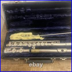 Artley 18-0 Flute 427170 Nogales Ariz Silver Tone with Case Free Shipping