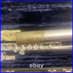 Artley 18-0 Flute 427170 Nogales Ariz Silver Tone with Case Free Shipping