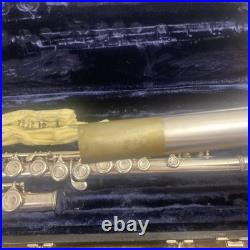 Artley 18-0 Flute 427170 Nogales Ariz Silver Tone with Case Free Shipping