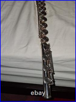Artley 5-0 Open Hole Flute Silver Headjoint with Piccolo Combo Case