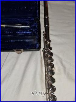 Artley 5-0 Open Hole Flute Silver Headjoint with Piccolo Combo Case Artley 5-0 Open Hole Flute Silver Headjoint with Piccolo Combo Case