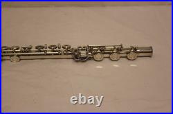 Artley 5-0 Sterling Silver Open Hole Flute sn39-22624