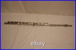 Artley 5-0 Sterling Silver Open Hole Flute sn39-22624