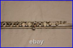 Artley 5-0 Sterling Silver Open Hole Flute sn39-22624