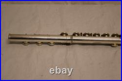 Artley 5-0 Sterling Silver Open Hole Flute sn39-22624
