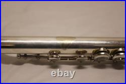 Artley 5-0 Sterling Silver Open Hole Flute sn39-22624