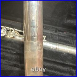 Artley 9-0 Silver Open Hole Inline G Flute