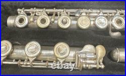 Artley 9-0 Silver Open Hole Inline G Flute