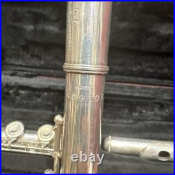 Artley 9-0 Silver Open Hole Inline G Flute
