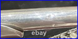 Artley 9-0 Silver Open Hole Inline G Flute