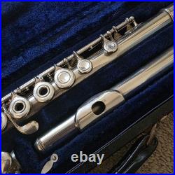 Artley Early Elkhart Indiana Flute Open Holes C Foot with Case
