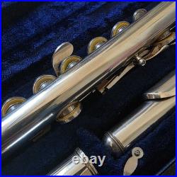 Artley Early Elkhart Indiana Flute Open Holes C Foot with Case