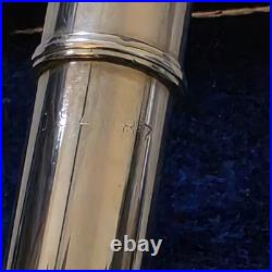 Artley Early Elkhart Indiana Flute Open Holes C Foot with Case