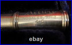 Artley Model 4-0 Opened Hole Flute-Solid Silver With 15P Piccolo & Case