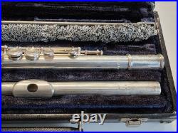 Artley Nogales Ariz Symphony 77-0 Flute With Silver Head & Attachments