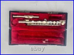 Artley Piccolo 1972 Silver Plated New Pads Wonderful Player