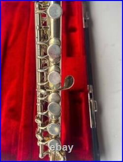 Artley Piccolo 1972 Silver Plated New Pads Wonderful Player