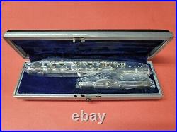 Artley Piccolo Silver With Hard Velvet Lined Case Elkhart, Indiana