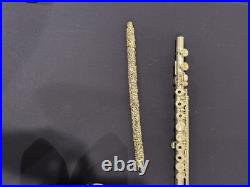 Artley Solid Sterling Silver Flute Vintage Open Hole, 8-0, 15.7 Ounces