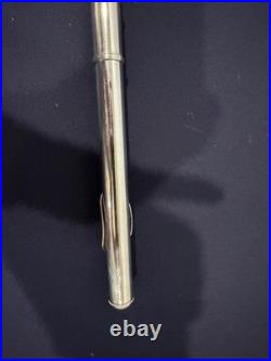 Artley Solid Sterling Silver Flute Vintage Open Hole, 8-0, 15.7 Ounces